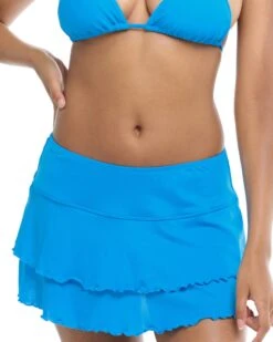 Smoothies Lambada Cover-Up Skirt - Coastal -HYN Swimwear Shop 3910673 098FrontDetail