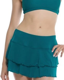 Smoothies Lambada Cover-Up Skirt - Kingfisher -HYN Swimwear Shop 3910673 629FrontDetail