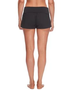 Smoothies Seaside Vapor Boardshort - Black -HYN Swimwear Shop 39360542 068 seaside boardshort black Back