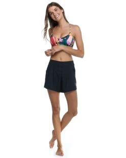 Smoothies Laguna Vapor Boardshort - Black -HYN Swimwear Shop 39360582 68 smoothies laguna vapor boardshort black full