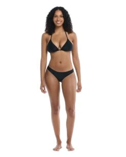 Smoothies Dita D-Cup Bikini Top - Black -HYN Swimwear Shop 3950600DA 068FrontFullBody