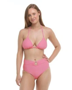 Smoothies Dita D-Cup Triangle Bikini Top - Pitaya -HYN Swimwear Shop 3950600DA 646Front