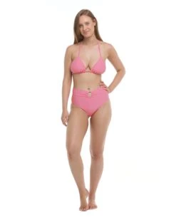 Smoothies Dita D-Cup Triangle Bikini Top - Pitaya -HYN Swimwear Shop 3950600DA 646FrontFullBody