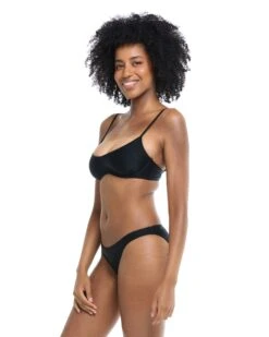 Smoothies Palmer Underwire Bikini Top - Black -HYN Swimwear Shop 39506108 068Side