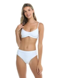Smoothies Palmer Underwire Bikini Top - Snow