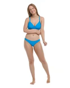 Smoothies Drew D-F Cup Swim Top - Coastal -HYN Swimwear Shop 39506128D 098FrontFullBody