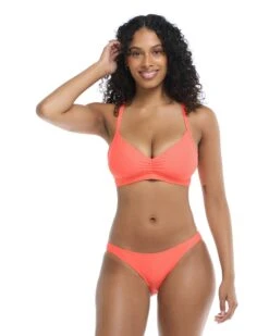 Smoothies Drew D-F Cup Swim Top - Sunset