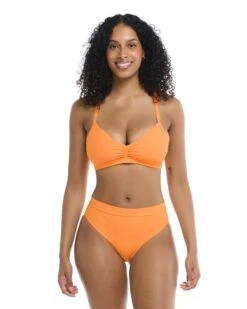 Smoothies Drew D-F Cup Swim Top - Loquat -HYN Swimwear Shop 39506128D 647Front