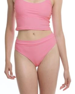 Smoothies Marlee High-Waist Bikini Bottom - Pitaya -HYN Swimwear Shop 39506150 646FrontDetail