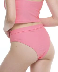 Smoothies Marlee High-Waist Bikini Bottom - Pitaya -HYN Swimwear Shop 39506150 646SideDetail