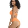 Smoothie Marlee High-Waist Bikini Bottom - Loquat