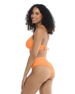 Smoothie Marlee High-Waist Bikini Bottom - Loquat
