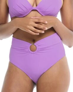 Smoothies Woodstock High-Waist Swim Bottom - Akebi 6 Smoothies Woodstock High-Waist Swim Bottom - Akebi -HYN Swimwear Shop 39506151 648FrontDetail