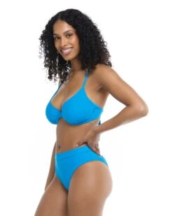 Smoothies Solo D-F Cup Bikini Top - Coastal 9 Smoothies Solo D-F Cup Bikini Top - Coastal -HYN Swimwear Shop 3950615D 098Side