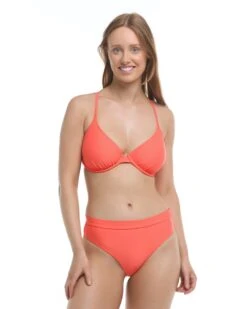 Smoothies Solo D-F Cup Bikini Top - Sunset