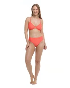 Smoothies Solo D-F Cup Bikini Top - Sunset -HYN Swimwear Shop 3950615D 194FrontFullBody