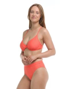 Smoothies Solo D-F Cup Bikini Top - Sunset -HYN Swimwear Shop 3950615D 194Side