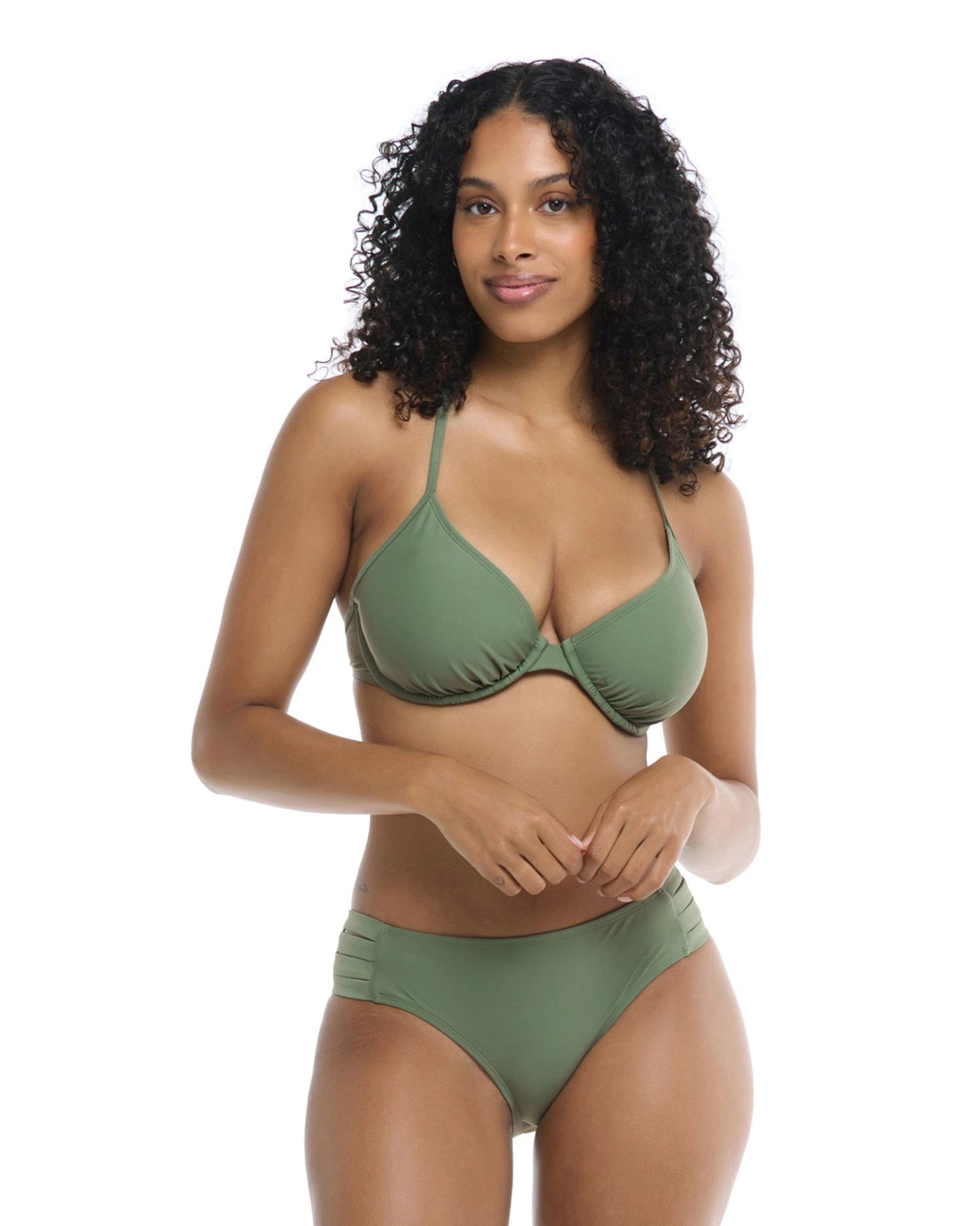 Smoothies Solo D-F Cup Bikini Top - Cactus 1 Smoothies Solo D-F Cup Bikini Top - Cactus