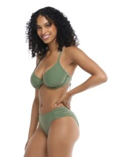 Smoothies Solo D-F Cup Bikini Top - Cactus 9 Smoothies Solo D-F Cup Bikini Top - Cactus -HYN Swimwear Shop 3950615D 270Side