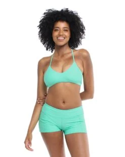 Smoothies Ruth Fixed Triangle Swim Top - Sea Mist -HYN Swimwear Shop 39506226 276Front