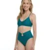 Smoothies Ruth Fixed Triangle Swim Top - Kingfisher