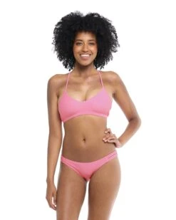Smoothies Ruth Fixed Triangle Swim Top - Pitaya