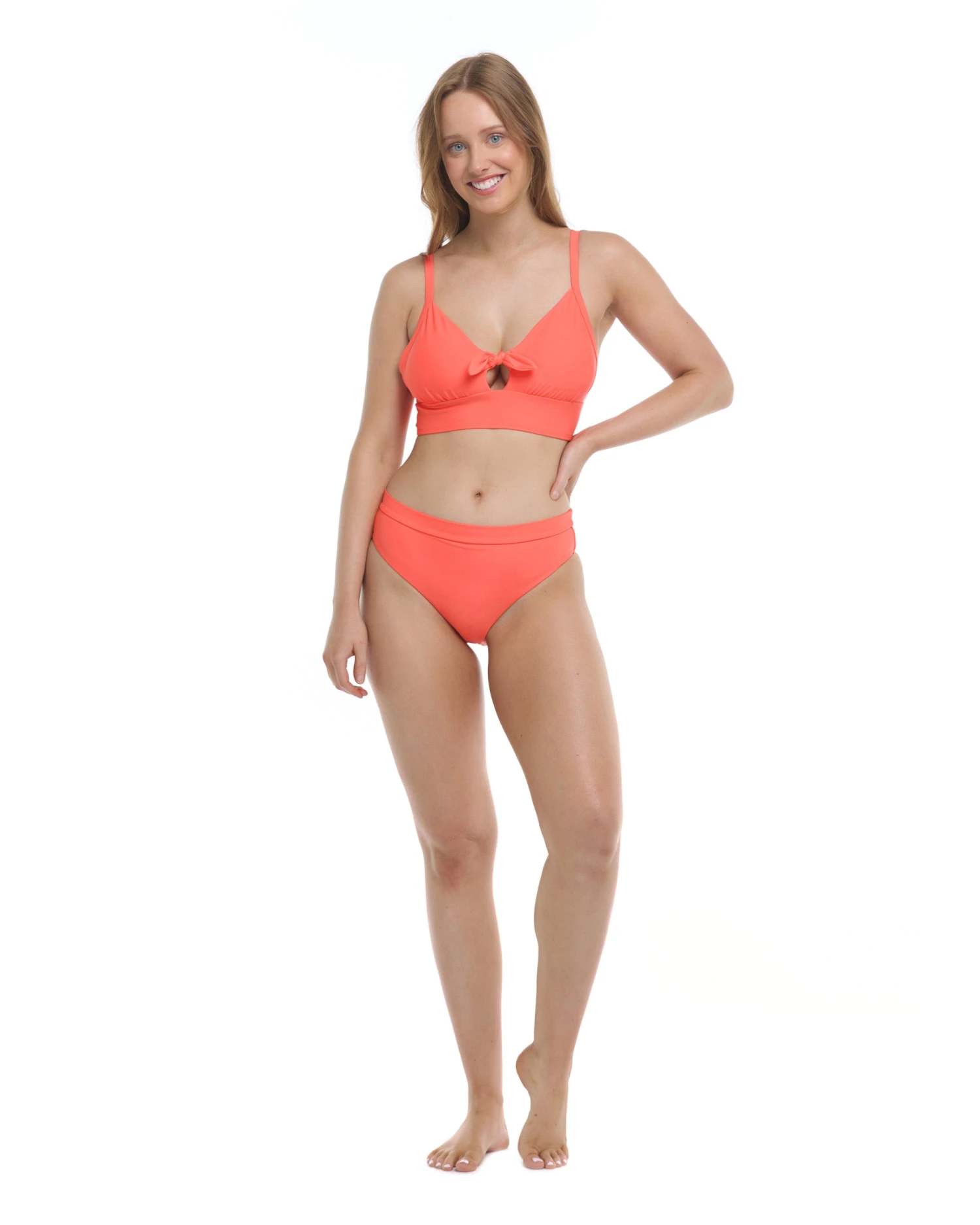 Smoothies Olivia D-F Swim Top - Sunset 4 Smoothies Olivia D-F Swim Top - Sunset - Image 4