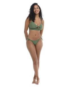 Smoothies Olivia D-F Swim Top - Cactus -HYN Swimwear Shop 39506317D 270FrontFullBody