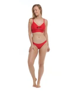 Smoothies Olivia D-F Swim Top - True -HYN Swimwear Shop 39506317D 608FrontFullBody