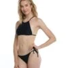 Smoothies Tie-Side Bikini Bottom - Black