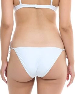 Smoothies Tie-Side Bikini Bottom - Snow -HYN Swimwear Shop 3950634 285BackDetail