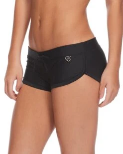 Smoothies Sidekick Boy Short Swim Bottom - Black -HYN Swimwear Shop 3950640 068 smoothies sidekick swim bottom black side