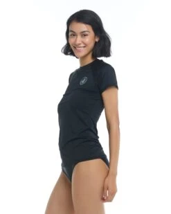 Smoothies In Motion Rash Guard - Black 7 Smoothies In Motion Rash Guard - Black -HYN Swimwear Shop 39506740A 068Side