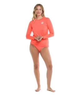 Smoothies Sleek Rash Guard - Sunset -HYN Swimwear Shop 39506741A 194FrontFullBody
