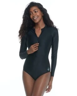 Smoothies Channel Cross-Over Paddle Suit - Black