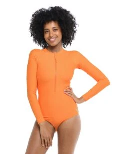 Smoothies Channel Cross-Over Paddle Suit - Loquat -HYN Swimwear Shop 39506764 647Front