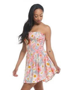 Wayta Ona Cover-Up Dress - Light Denim -HYN Swimwear Shop 39522620 953Side