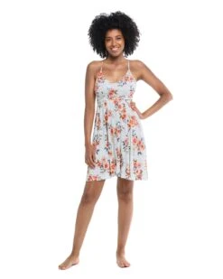 Corsica Ivy Cover-Up Dress - Pearl