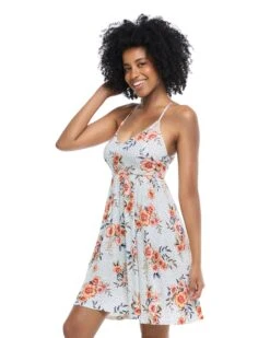 Corsica Ivy Cover-Up Dress - Pearl -HYN Swimwear Shop 39522621 1339Side