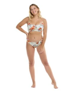 Corsica Aro Bralette Bikini Top - Pearl -HYN Swimwear Shop 39589119 339FrontFullBody