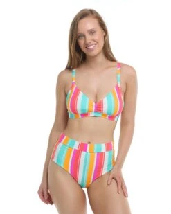 Firenze Drew D-F Cup Swim Top - Multi