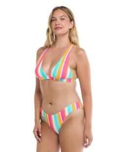 Firenze Freya Fixed Triangle Swim Top - Multi -HYN Swimwear Shop 39590207 300Side