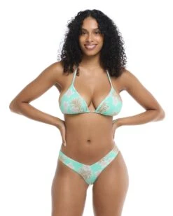 Wahine Dita D-Cup Triangle Top - Crystal -HYN Swimwear Shop 3959200D 962Front