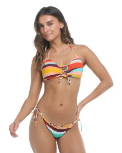 New Wave Baby Love Bikini Top - Sangria -HYN Swimwear Shop 39594104 484Front
