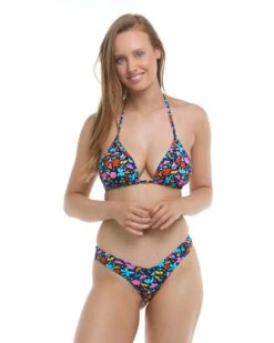 Vivid Field Dita D-Cup Bikini Top - Indigo -HYN Swimwear Shop 3960000D 380Front