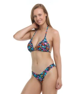 Vivid Field Dita D-Cup Bikini Top - Indigo -HYN Swimwear Shop 3960000D 380Side