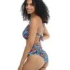 Vivid Field Woodstock Bikini Bottom - Indigo
