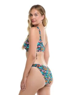 Vivid Field Bikini Bottom - Indigo