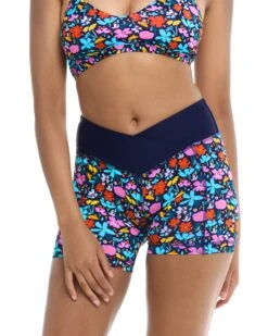 Vivid Field Speedy Short - Indigo -HYN Swimwear Shop 39600663 380FrontDetail