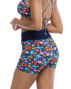 Vivid Field Speedy Short - Indigo -HYN Swimwear Shop 39600663 380SideDetail